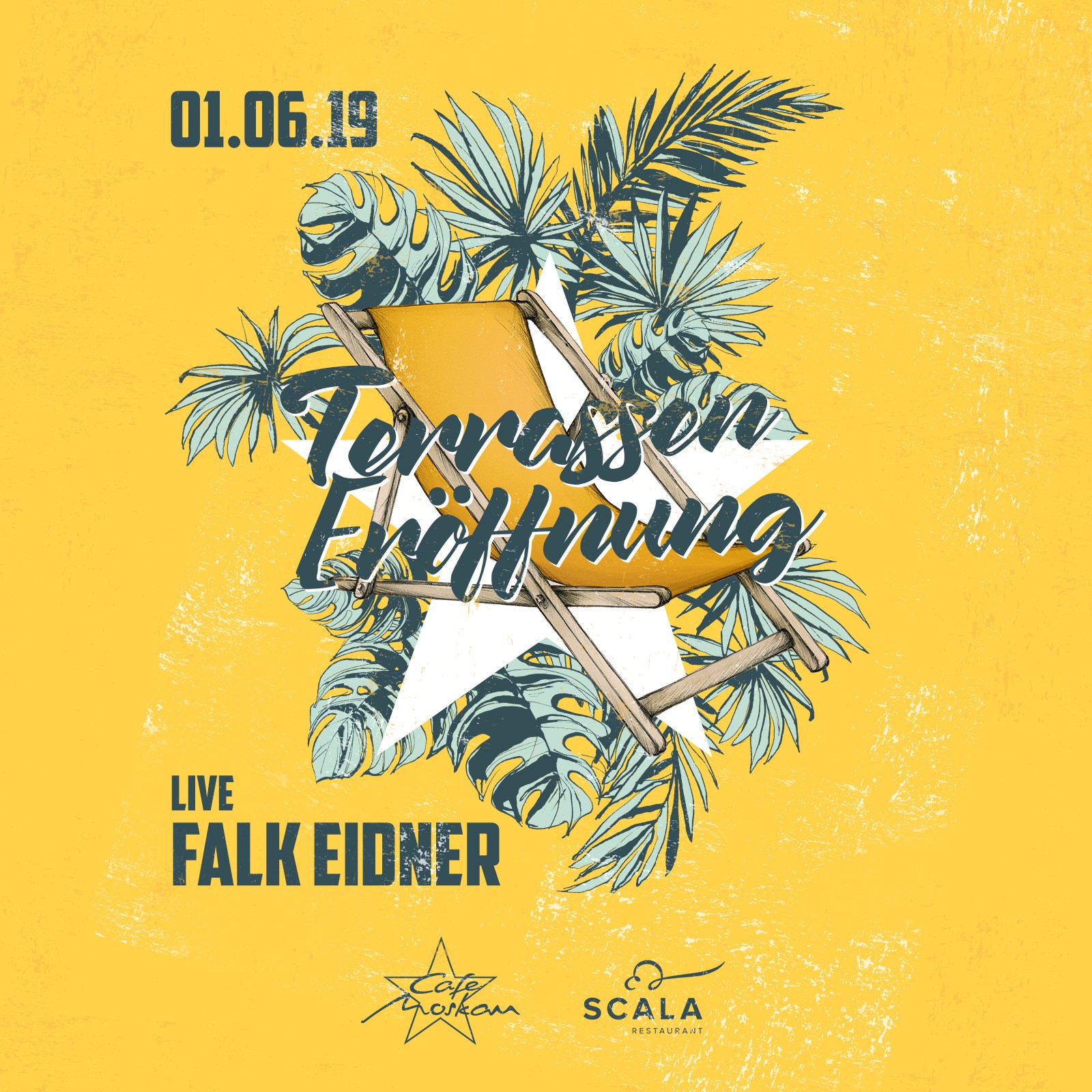 Terrasseneröffnung  Angebote Cafe Moskau